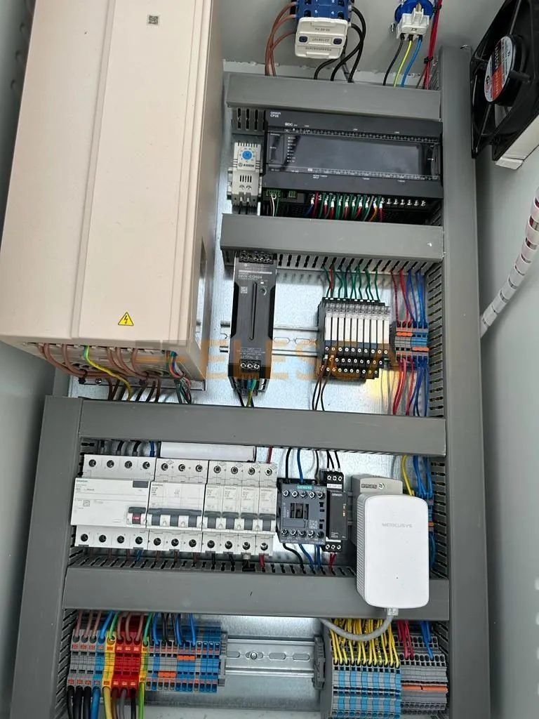 Escalator control panel